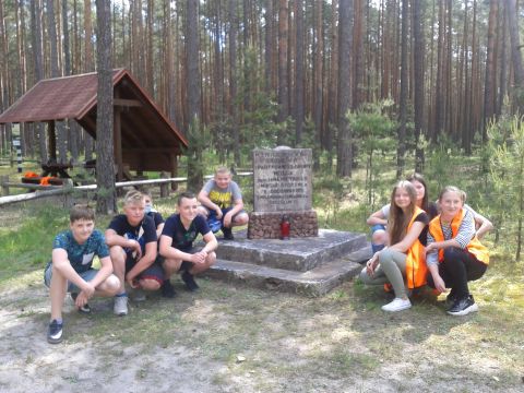 Historia naszego regionu - wyjazd rowerowy klasy VI