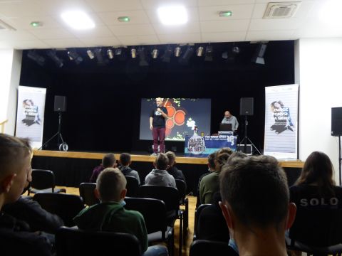 Znajdź pomysł na siebie - warsztaty motywacyjno - profilaktyczne