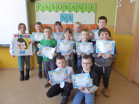 Pasowanie na czytelnika 2020/2021