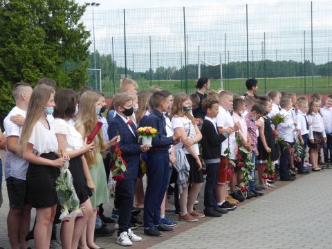 Uroczyste zakończenie roku szkolnego 2020/2021
