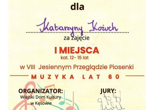 Kasia śpiewająco
